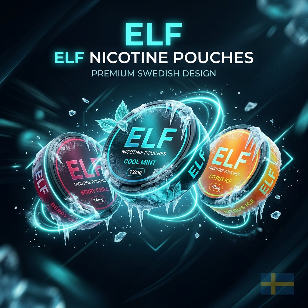 ELF Nicotine Pouches Swedish Banner